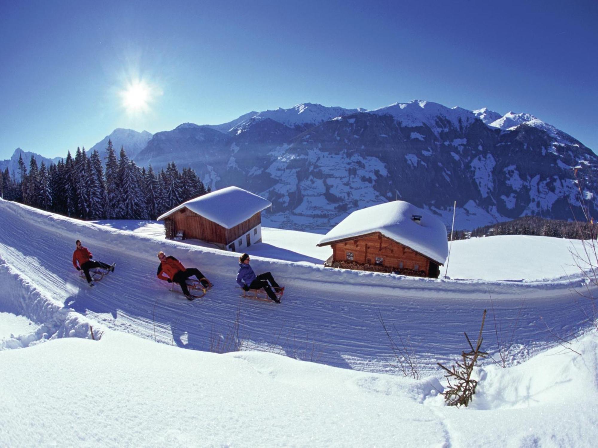 Cozy Apartment in Aschau im Zillertal near Ski Lift Exterior foto